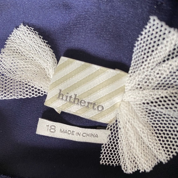 BHLD Sloan Lace Dress Sapphire Blue NWOT - Picture 8 of 11